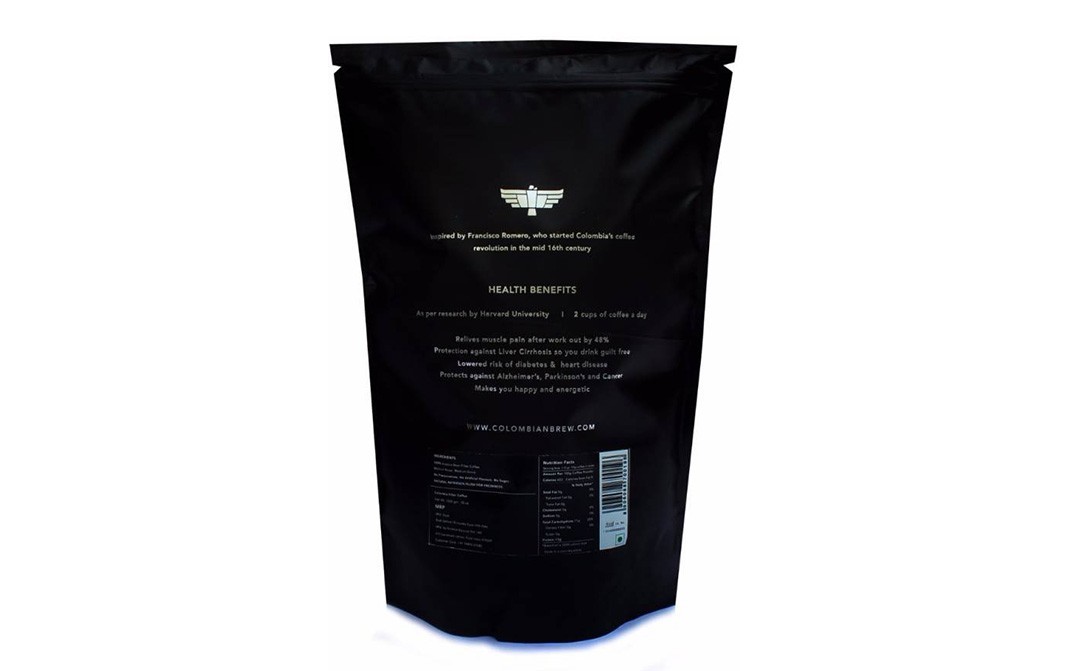 Colombian Brew Arabica & Ground Filter Coffee   Pack  1000 grams